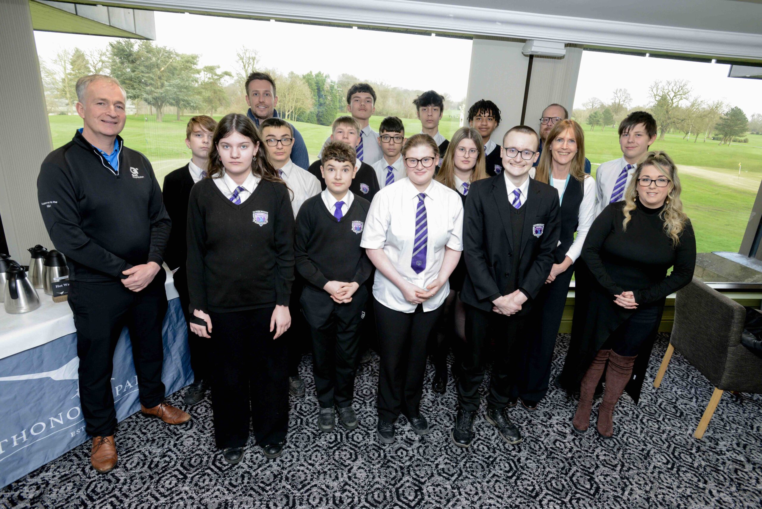 Students from Gainsborough Academy were invited to participate in the workshops, hosted at Thonock Golf Club and delivered in partnership with PING