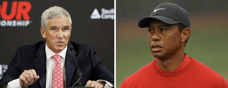 Jan Monahan will serve as the CEO of PGA TOUR Enterprises, and Tiger Woods is Vice Chair of the Board