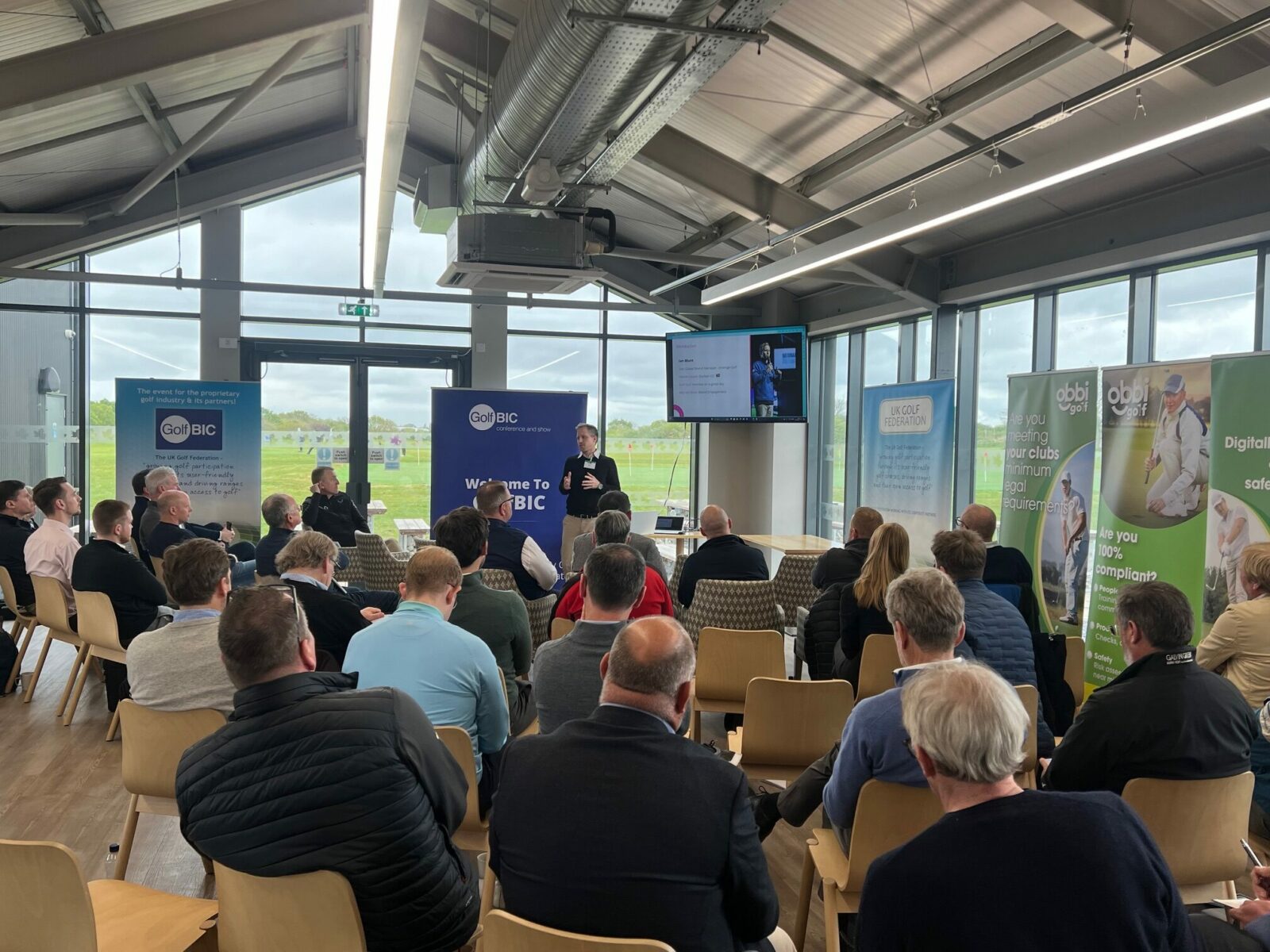 GolfBIC roadshow April 23rd 2024 Hounslow Golf Park