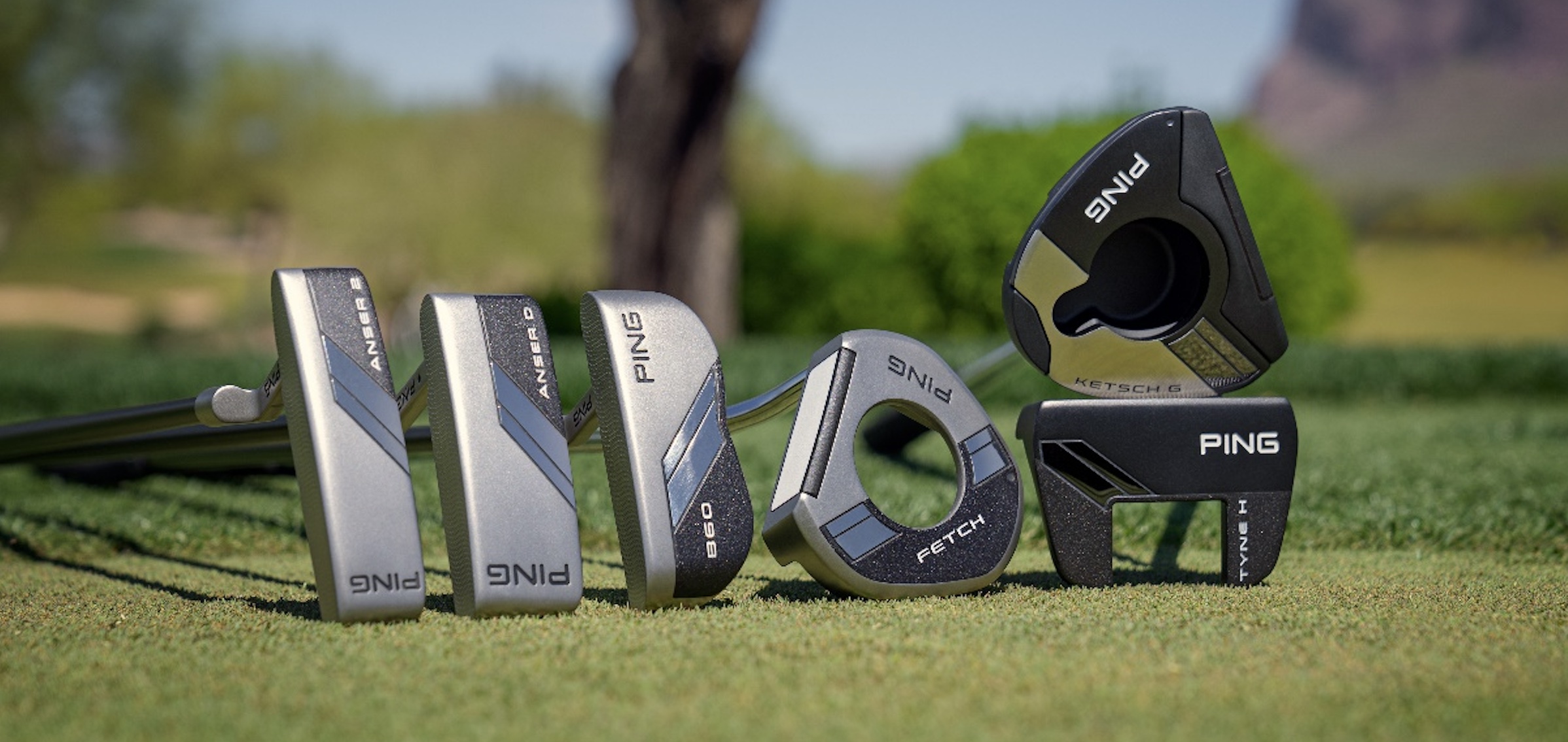 The six new PING putters