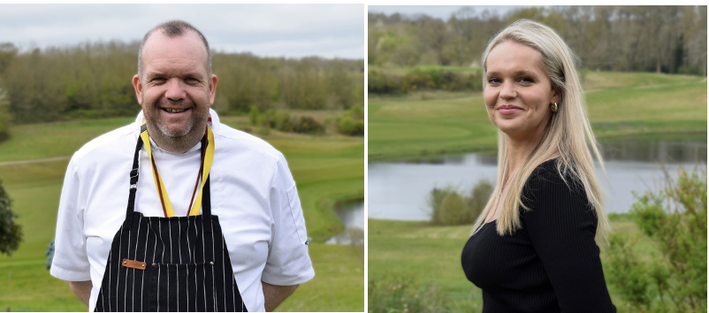 Executive Chef Ralph Jones and Director of Hospitality Beth McGuane