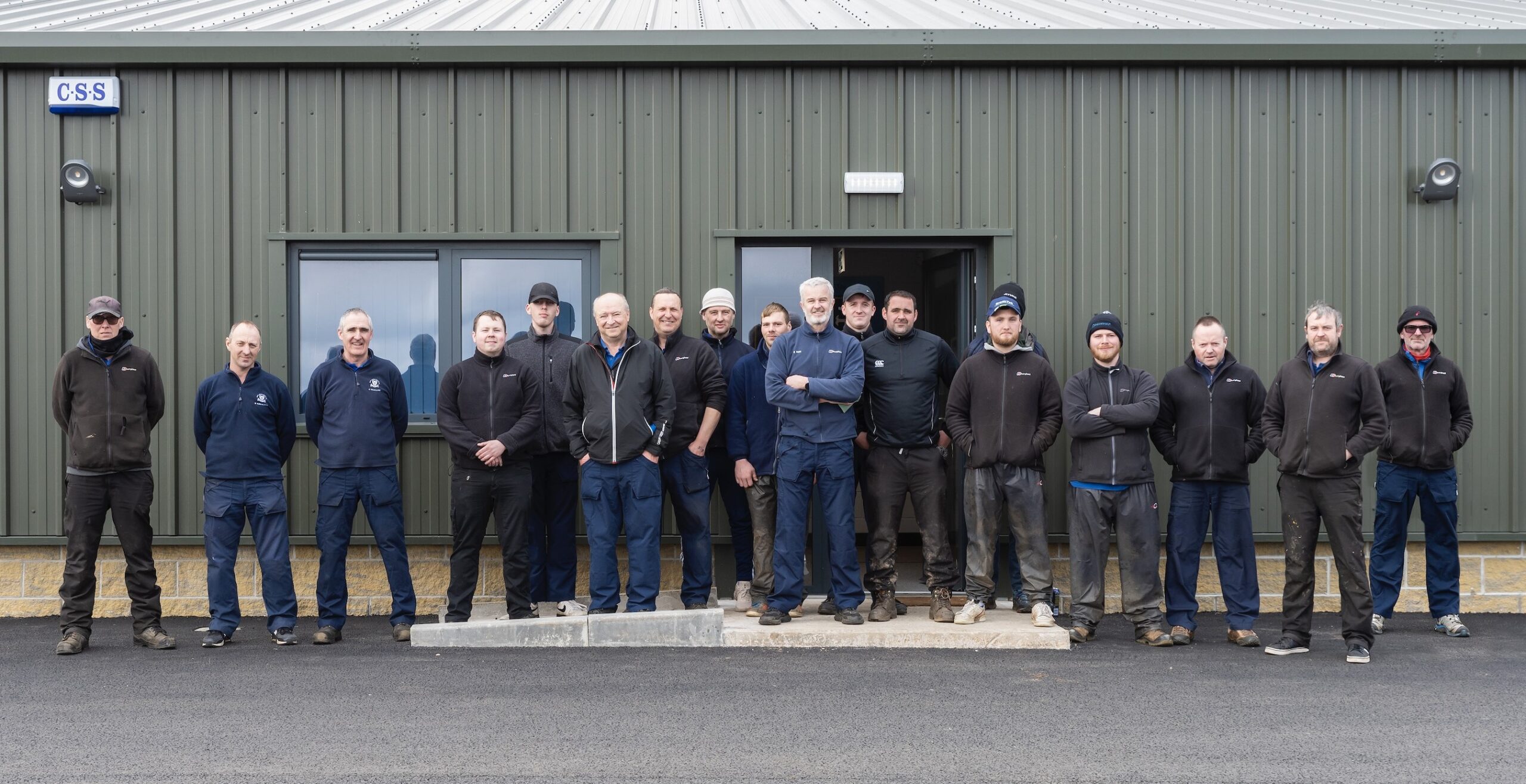 The groundstaff at Royal Troon GC