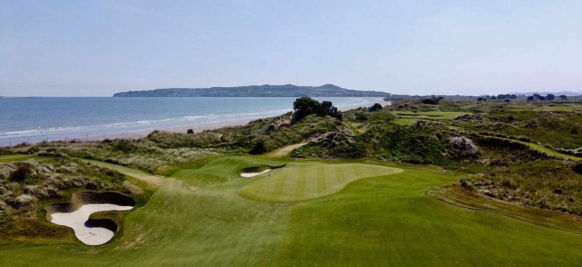 The new-look 17th hole at Jameson Golf Links at Portmarnock Resort