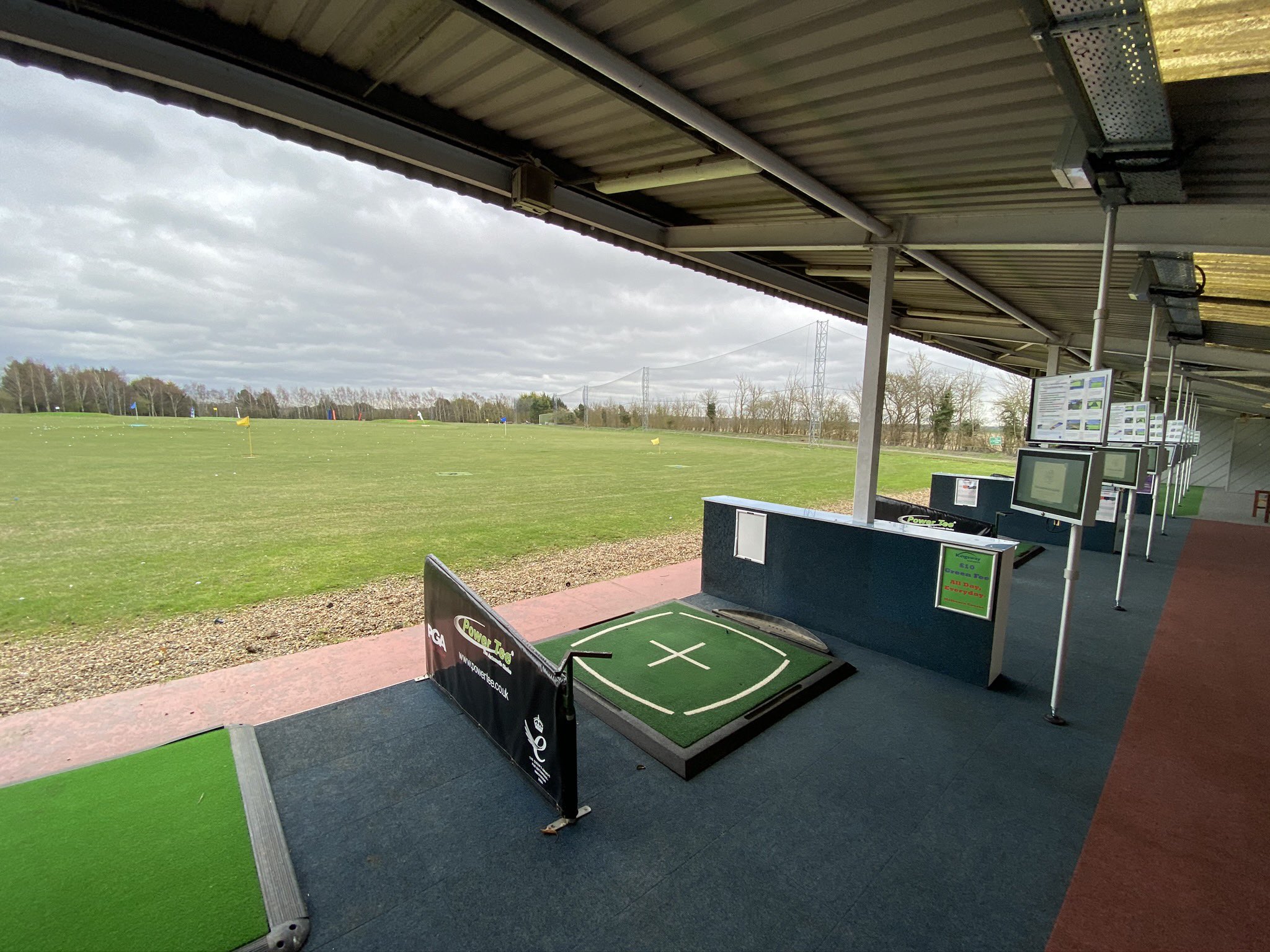 The driving range at Gloucester Golf Club has seen a 350% increase in range ball usage since installing Toptracer