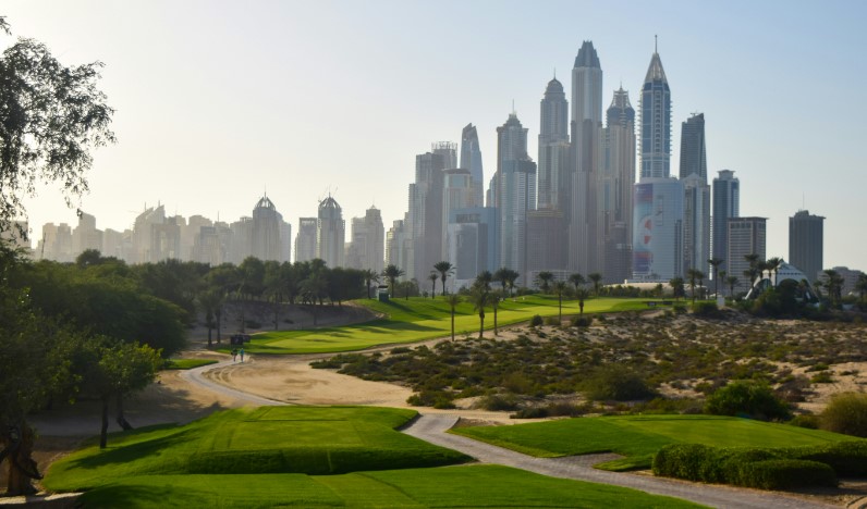 Emirates Golf Club in Dubai won the venues award 