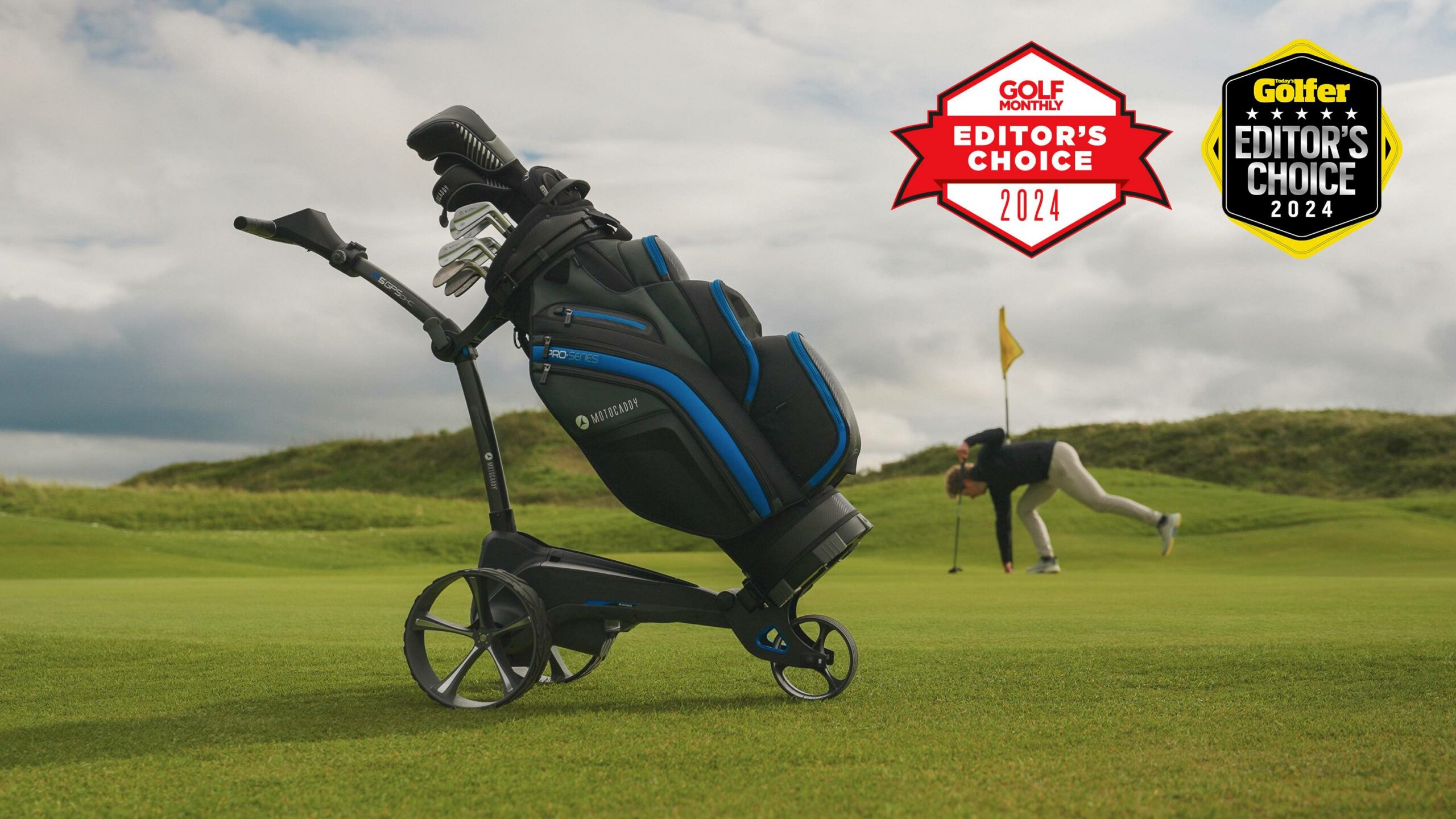 The Motocaddy M5 GPS trolley won TG and GM awards