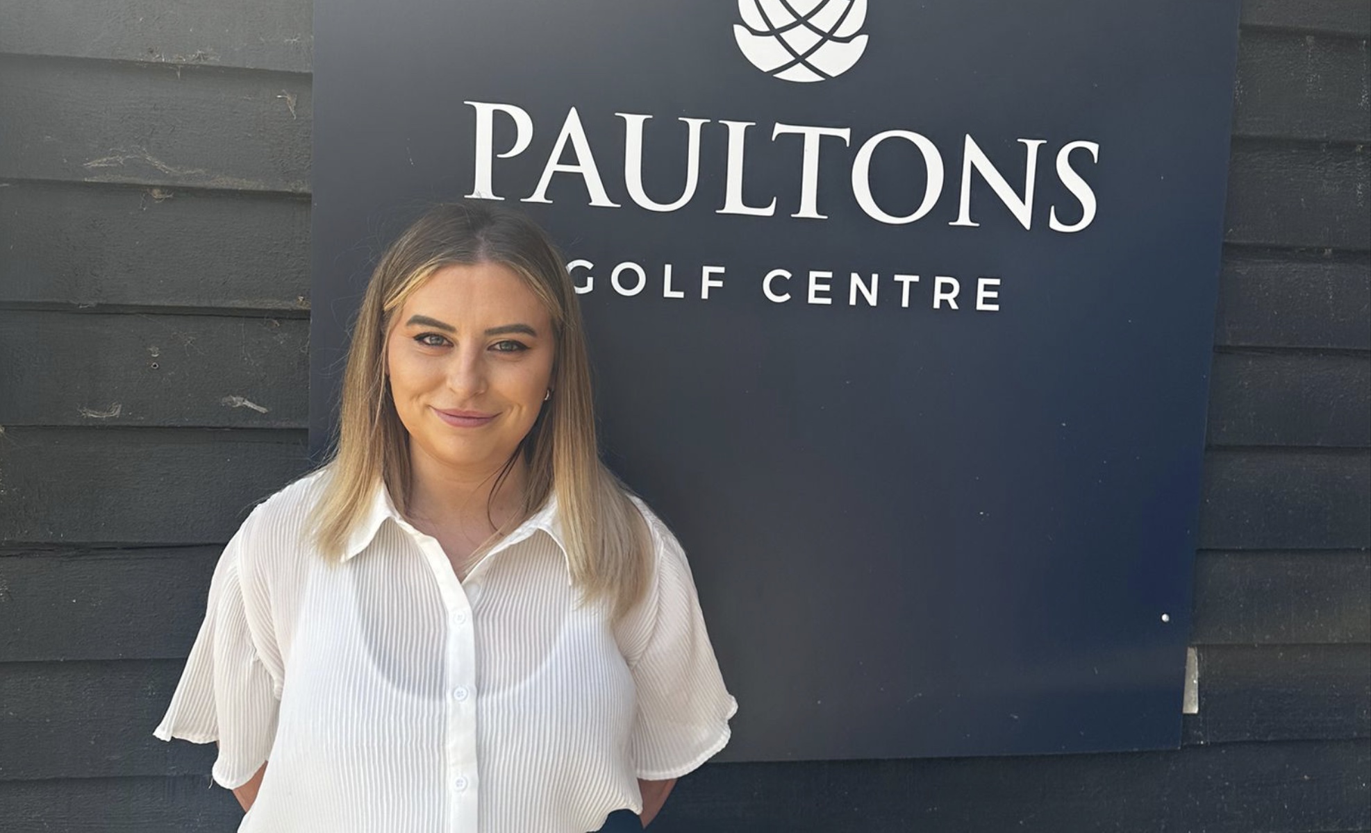 Paultons Golf Centre assistant general manager Rebecca Cork