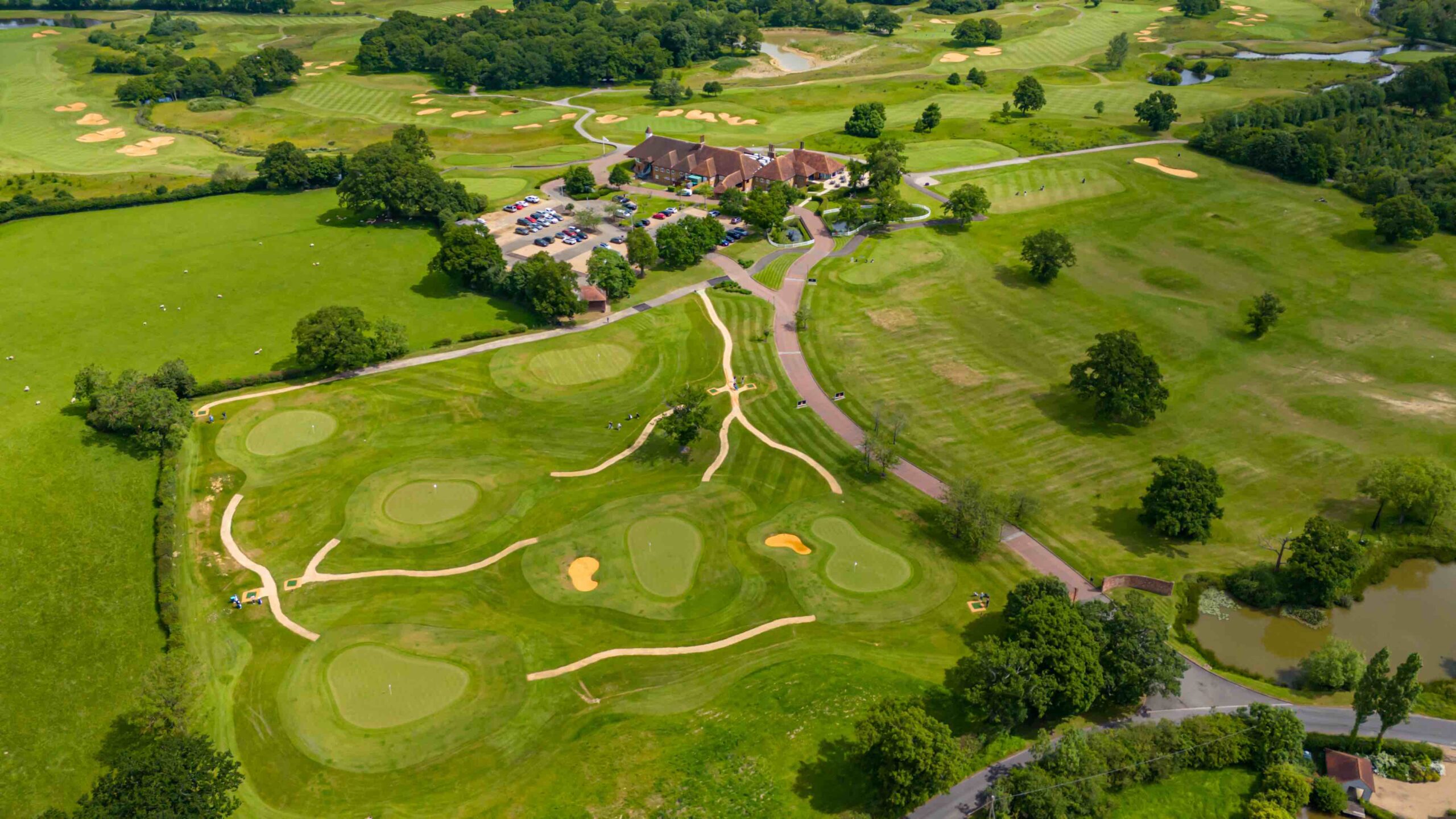 Chart Hills' new 6-hole par-3 course, The Loop, opened this week for members and guests to play