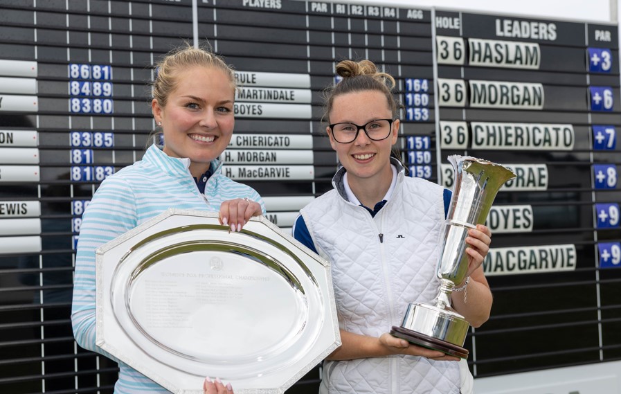 Holly Morgan (left) and Holly Haslam