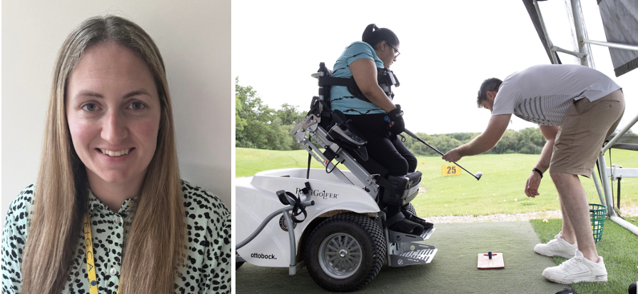 The Golf Trust's Charlotte Menai-Davis delivered a presentation on 'Inspiring The Future Disabled Golfers' at the EIGCA Conference in Copenhagen