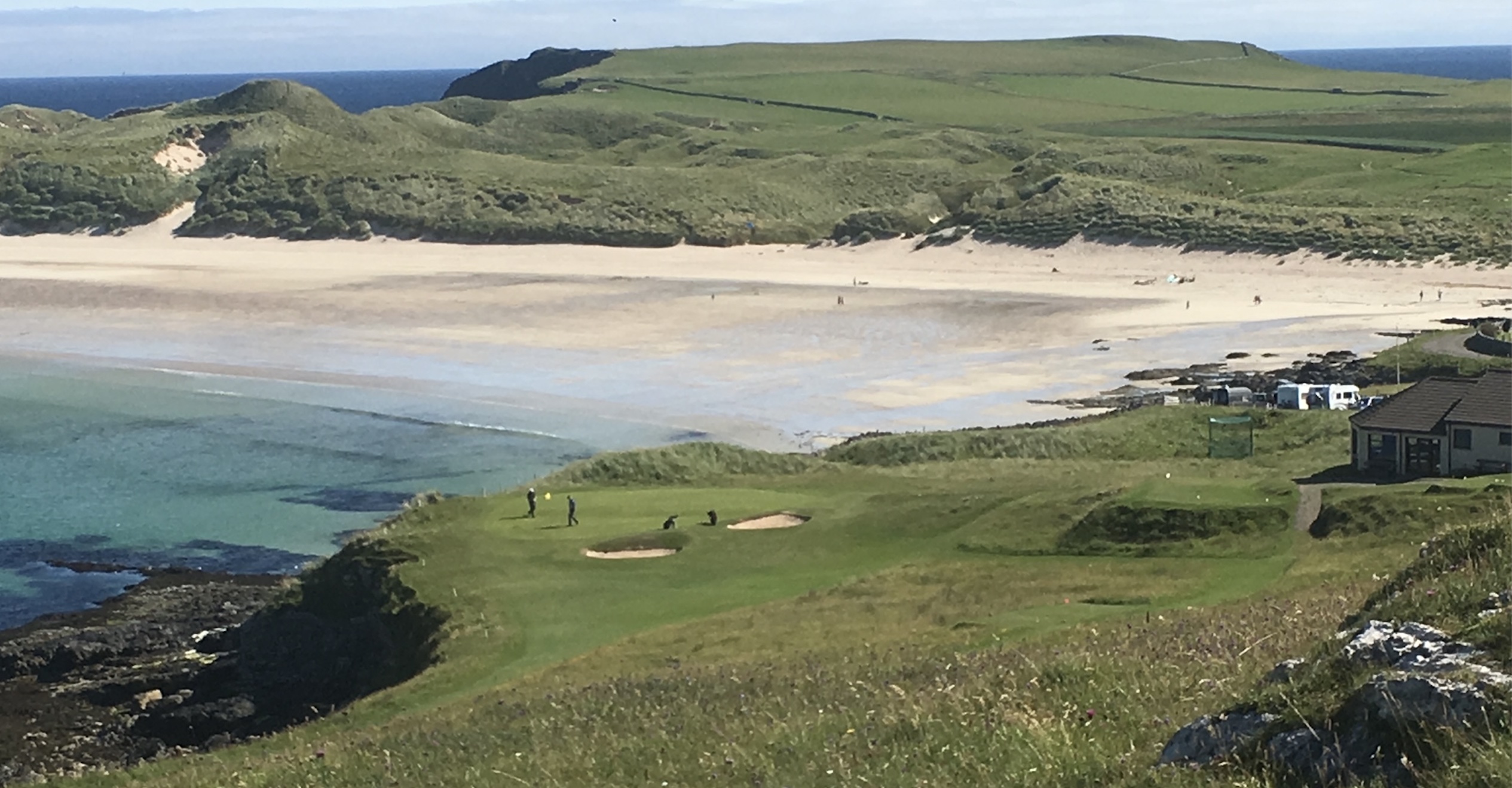 Durness is one of many Highland golf clubs enjoying a boost from golf tourism