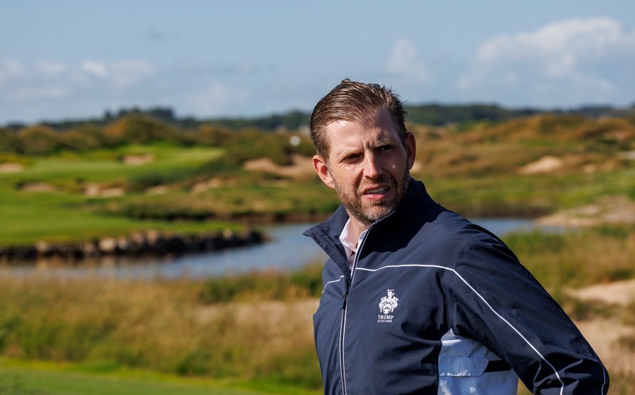 Eric Trump is currently in Vietnam to launch the Trump Organisation's involvement in the construction of a major new golf resort in Hanoi