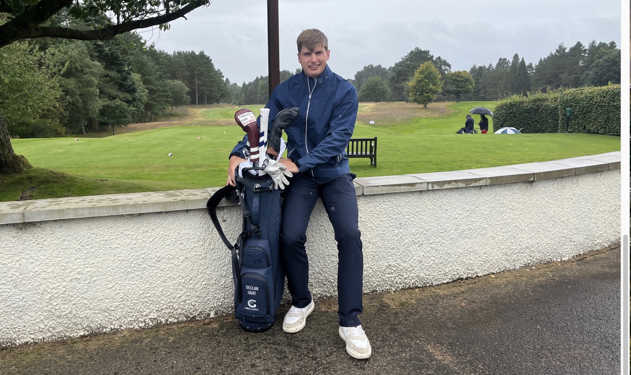 Blairgowrie Golf Club PGA Professional Declan Gray is heading for Dubai 