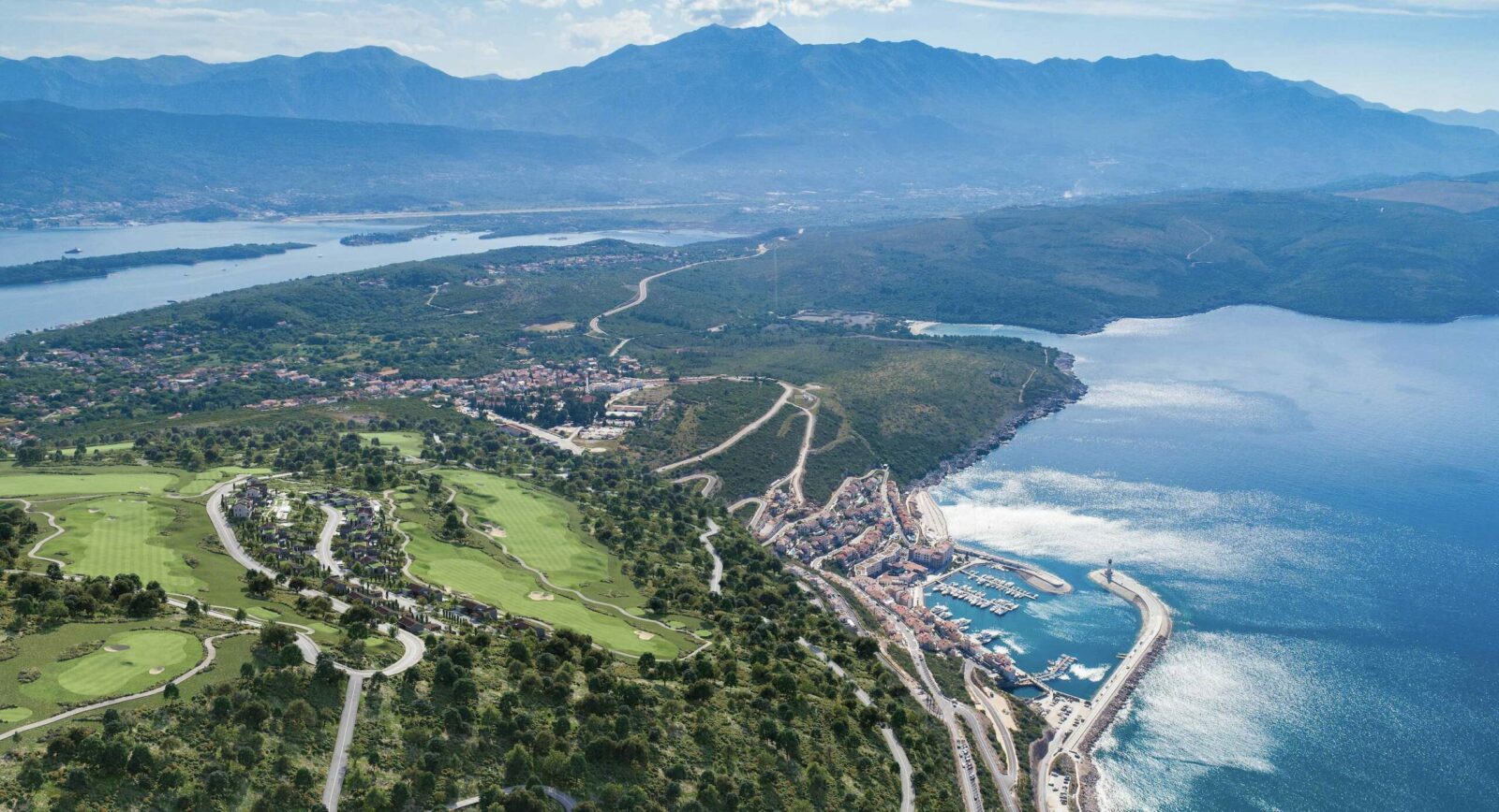 The golf course will form part of the leisure offering at the 600-acre resort at Lustica Bay in Montenegro 