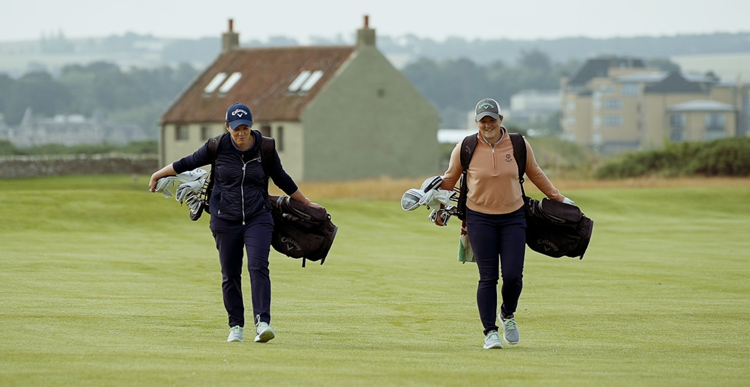 St Andrews Links PGA Professionals PGA Professionals Rachel Knight and Adelle Middleton