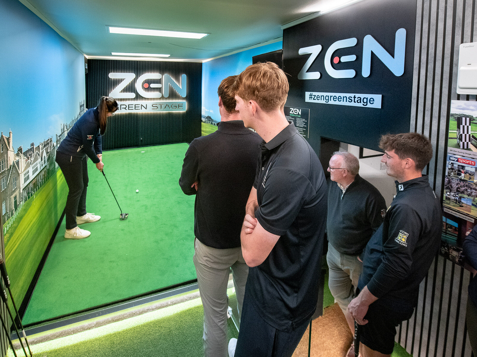 Zen Green Stage showroom in St Andrews