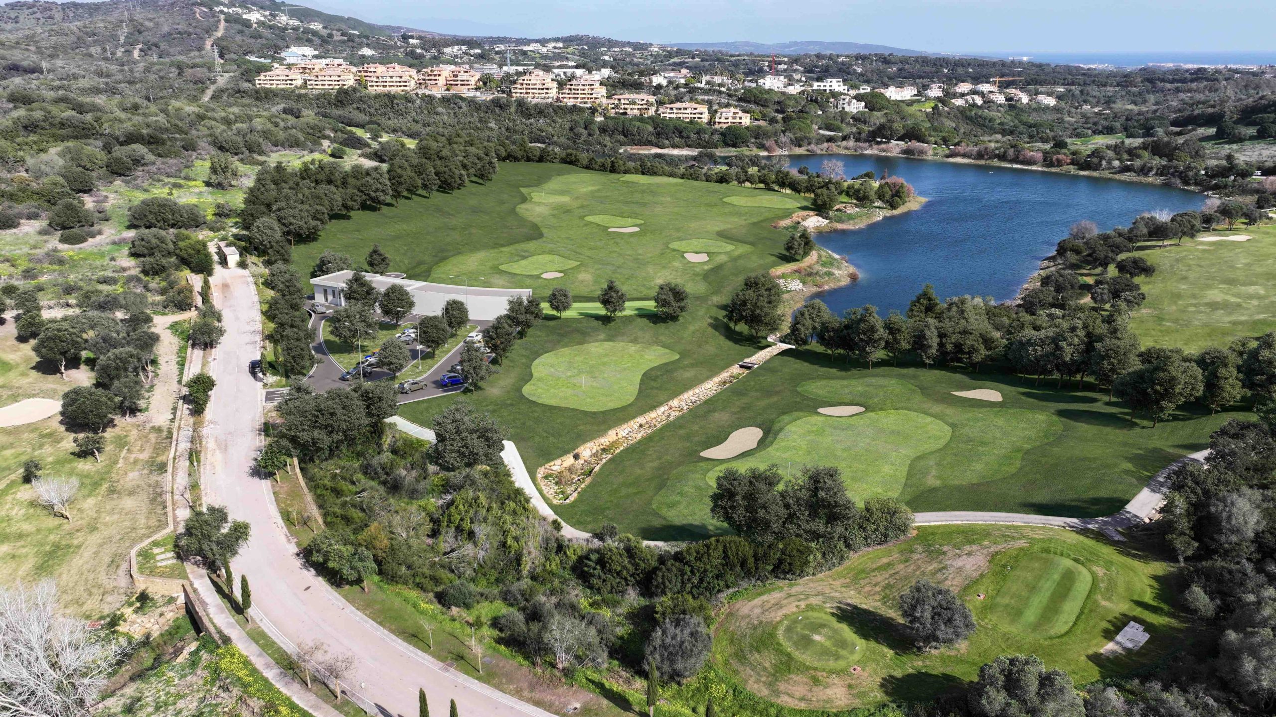 An artist's impression of the Almenara Golf Academy