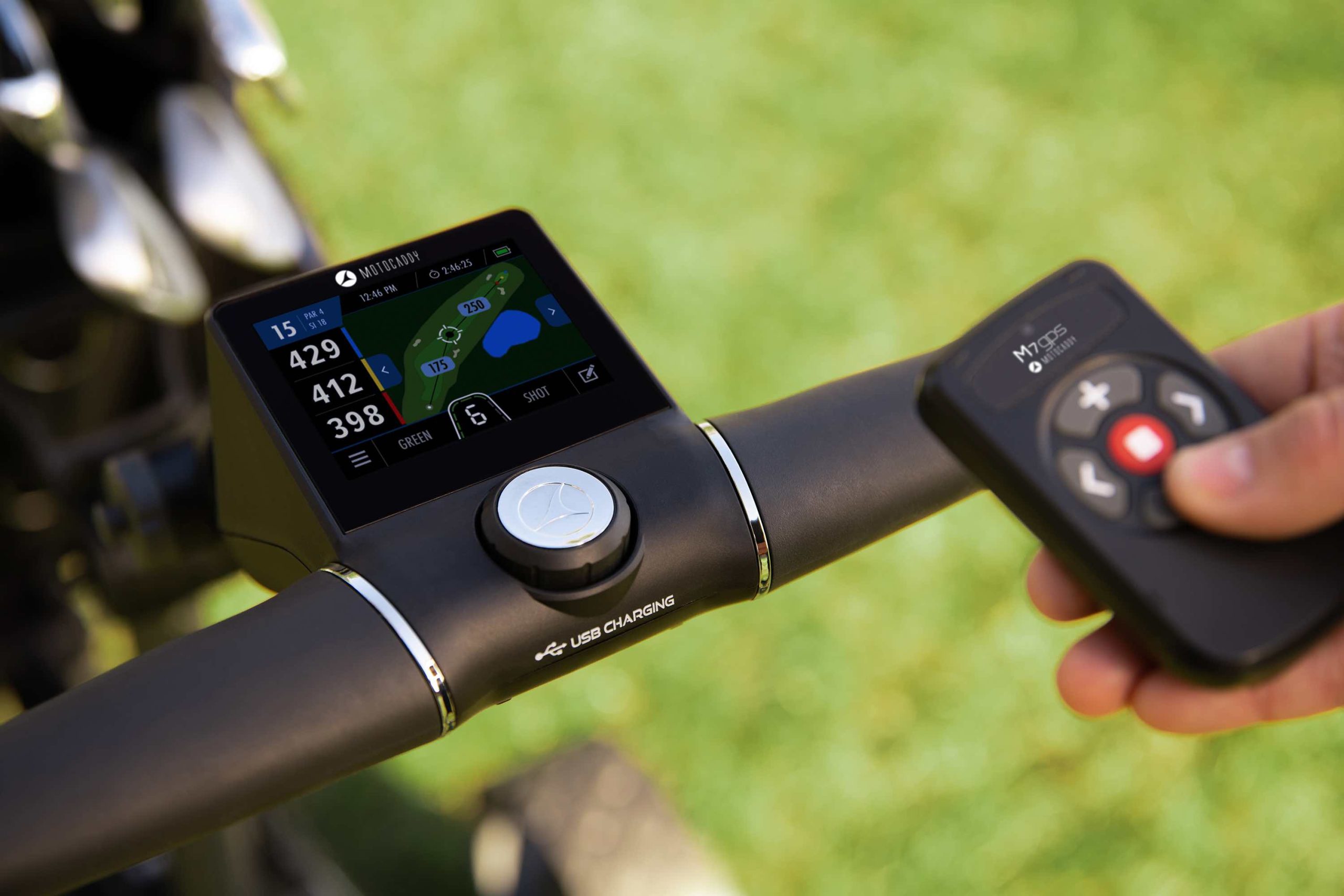 Motocaddy's M7 GPS trolley picked up MyGolfSpy's Most Wanted award for the fifth year running
