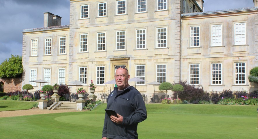 Steve Mackie, Course Manager (photo credit Wellingborough Golf Club)
