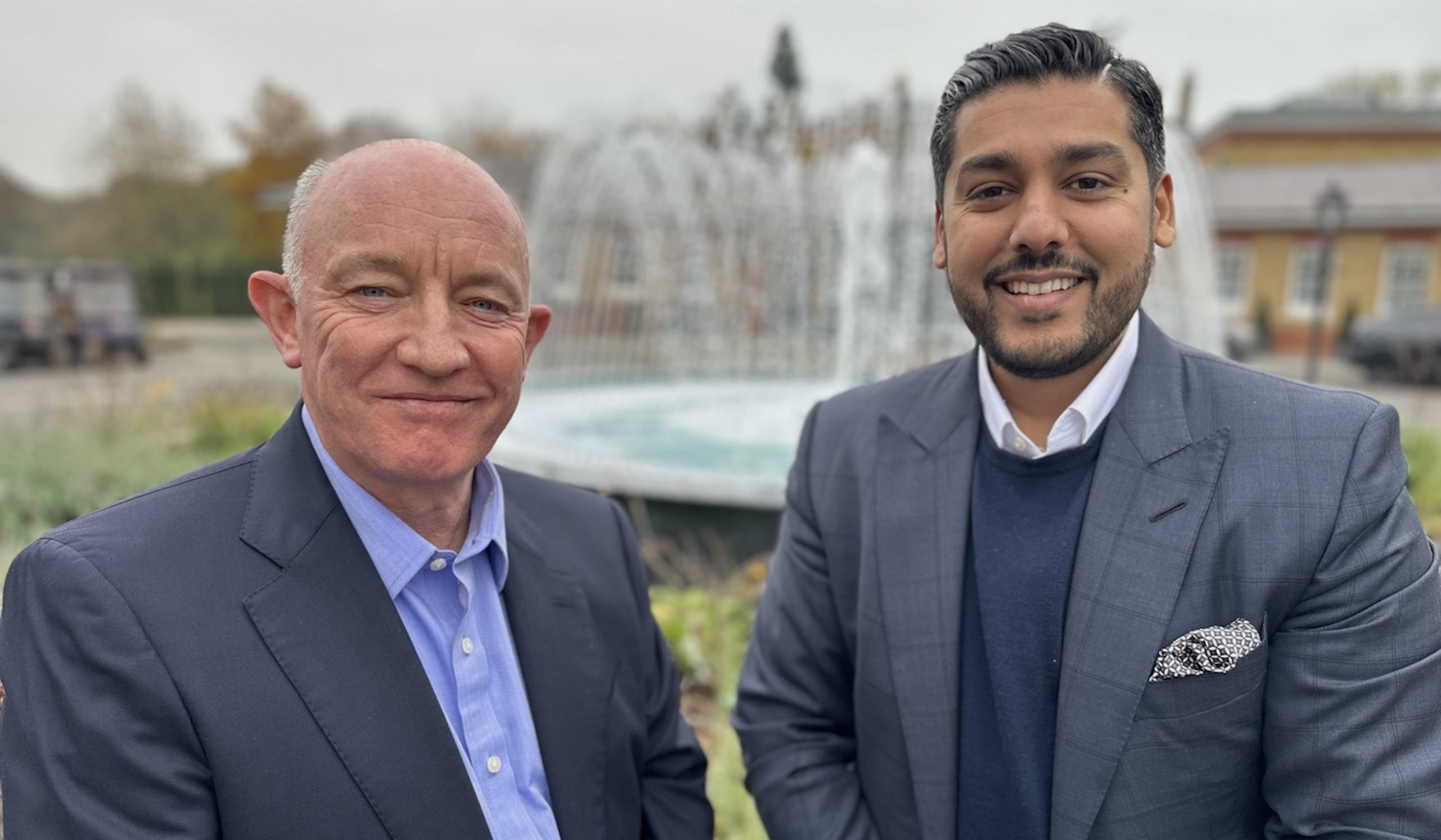 Gerry Ivers, Managing Director of Golf, Arora Group, and Sanjay Arora, President of The Buckinghamshire and Chief Operating Officer of the Arora Group