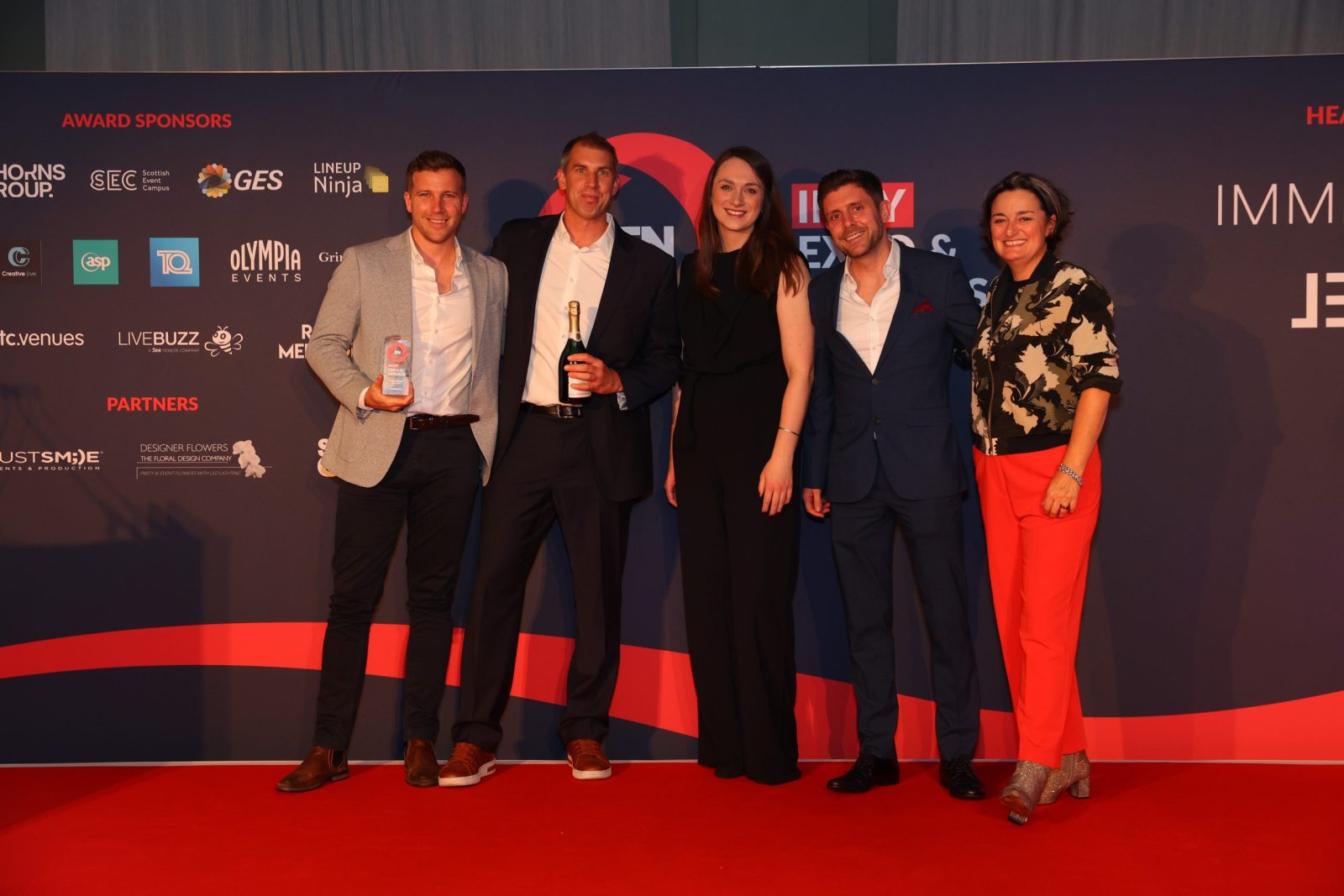 The GroundsFest team collected two awards, including Trade Show of the Year at the Exhibition News Indy Awards, held in London.