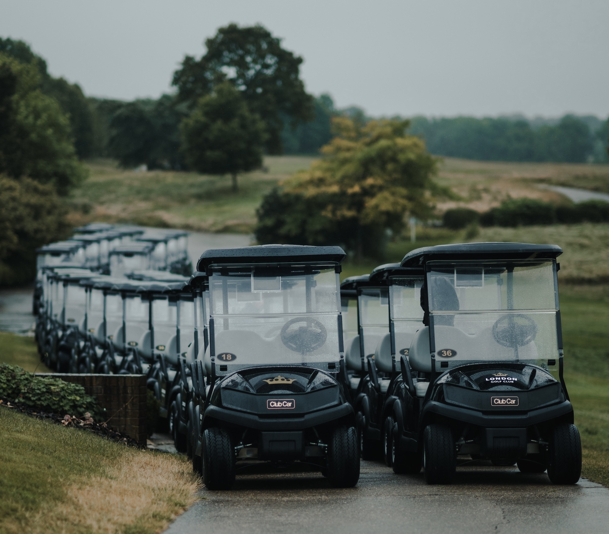 The Club Car Tempo fleet is fitted with 