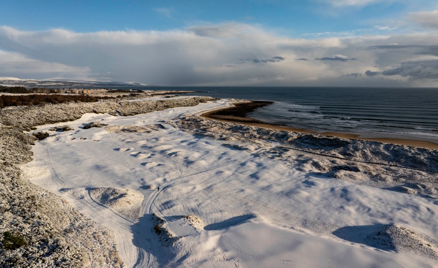 Royal Dornoch 4th and 5th holes; photo credit Matthew Harris