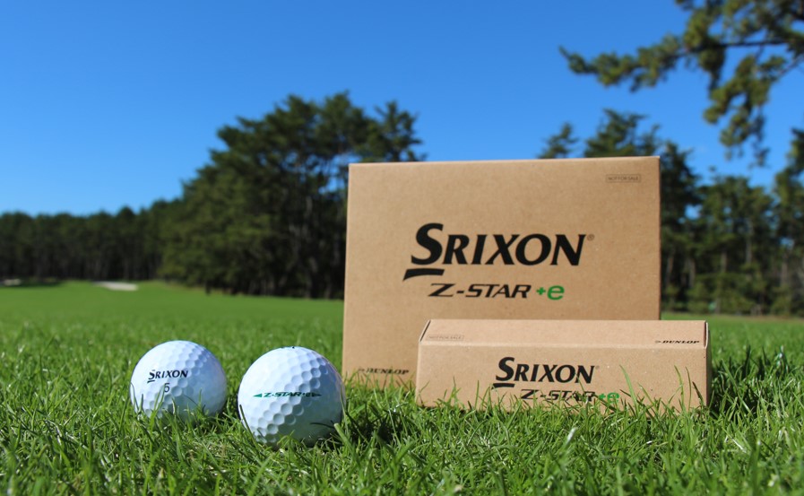 SRIXON Z-STAR+e, an environmentally conscious golf ball that is played by SRIXON professionals (not for retail)