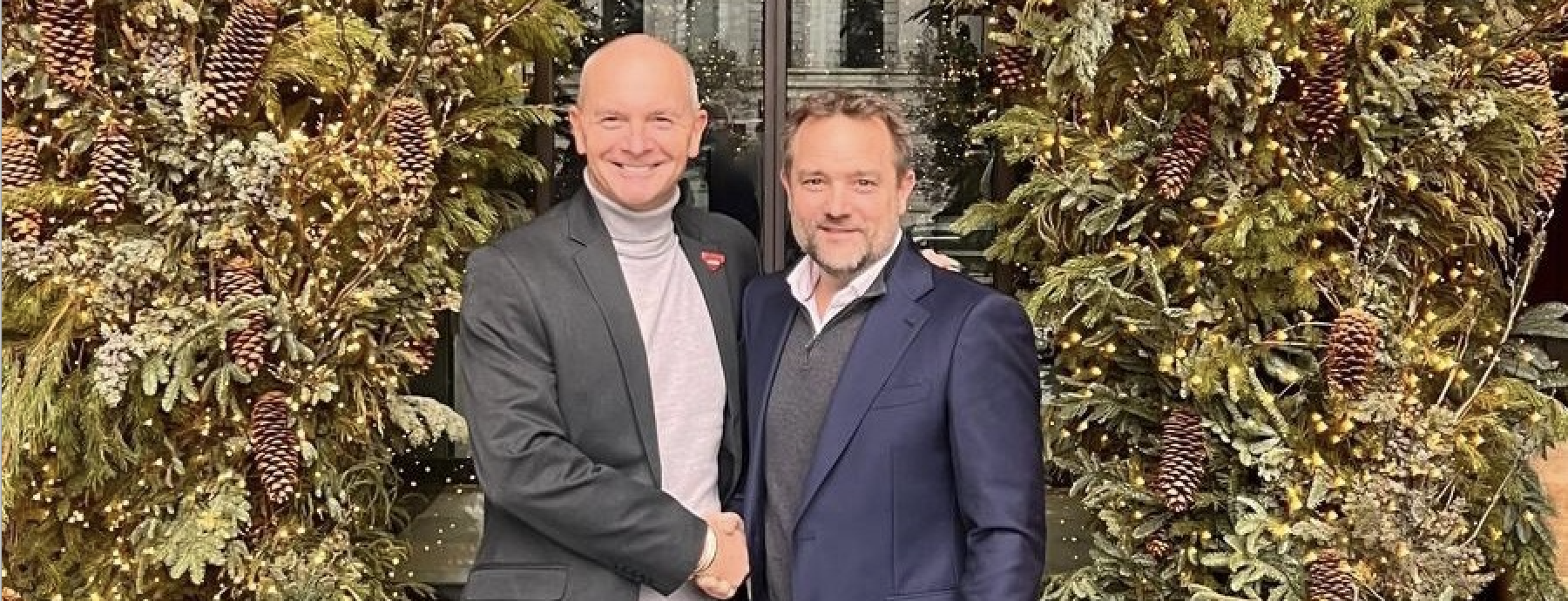 England Golf CEO Jeremy Tomlinson and 54 CEO Ed Edwards