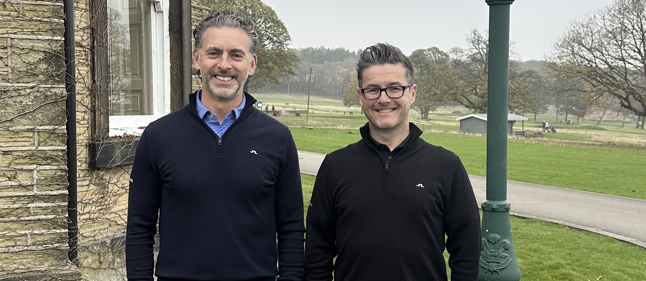 Underpin founder Greg Robertson (left) with Chris Hargreaves