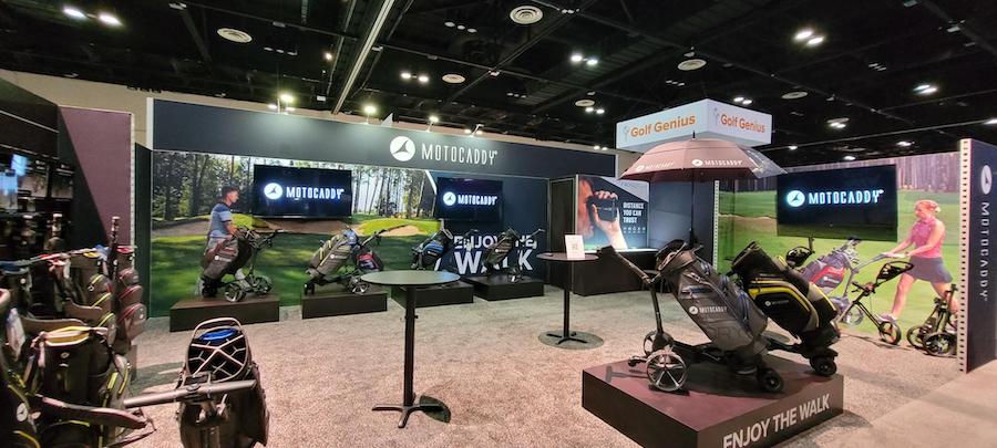 Motocaddy will have a much larger presence at the 2025 PGA Show following impressive sales growth in North America in recent years
