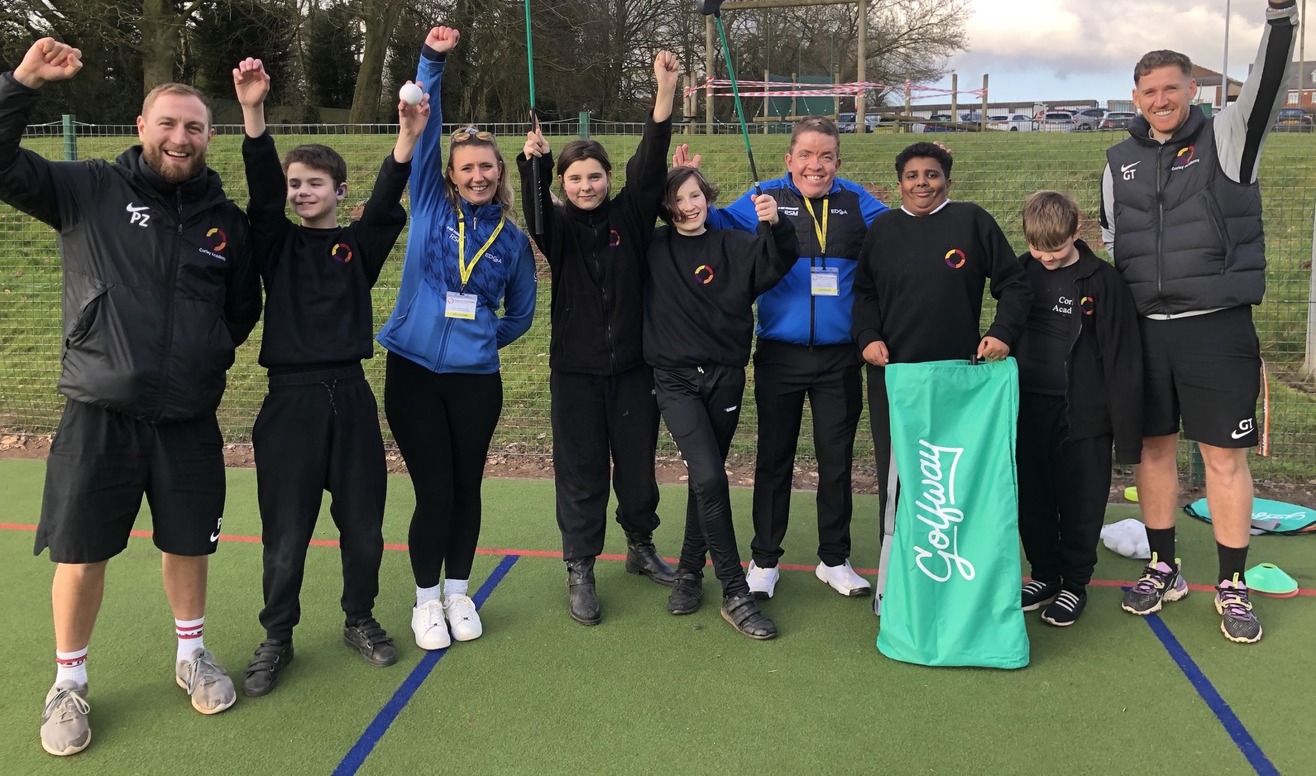 The first Project 250 session at Corley Academy in Coventry