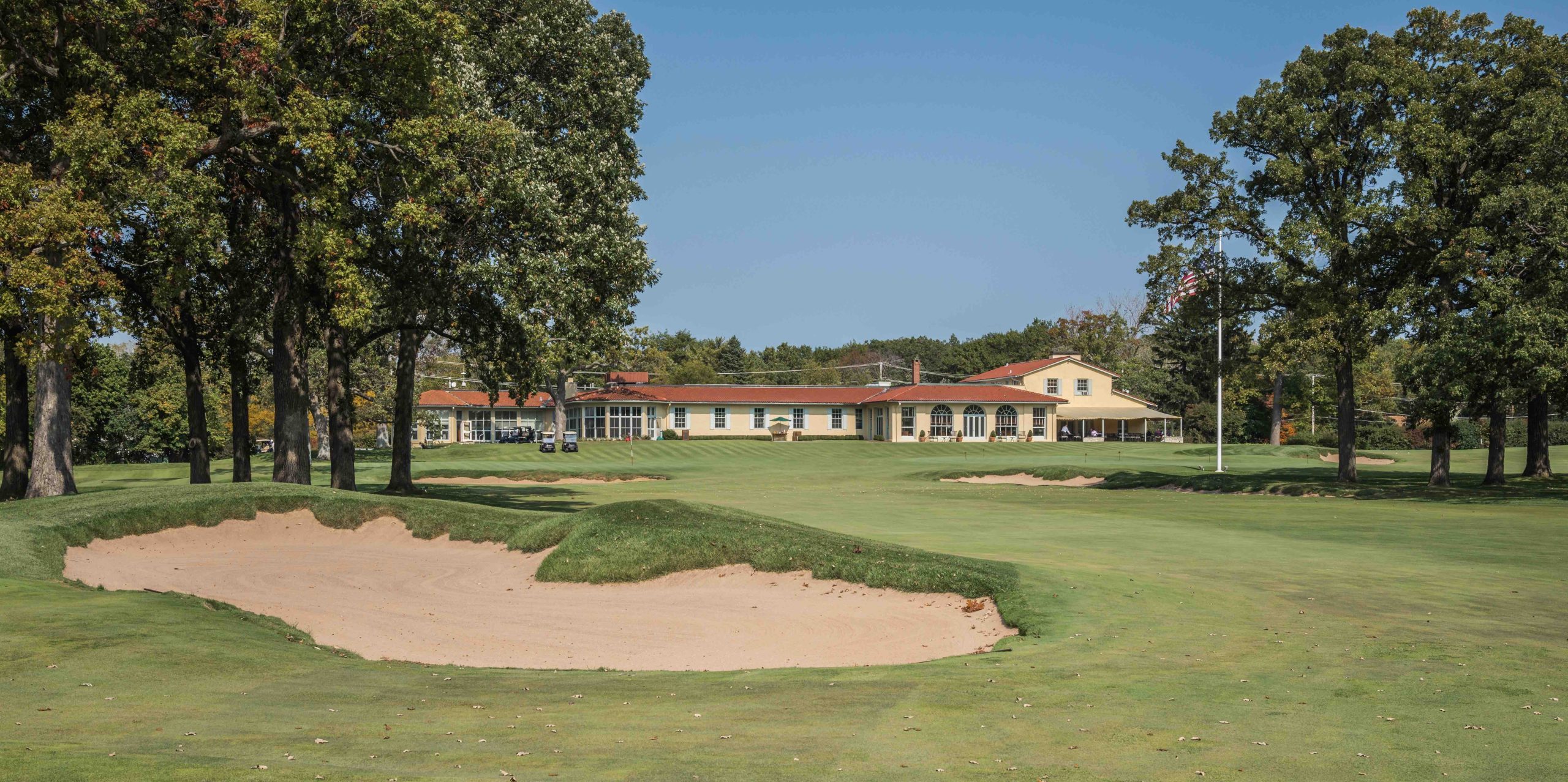 An example of the bunker renovation work carried out by ZGD at Old Elms Club