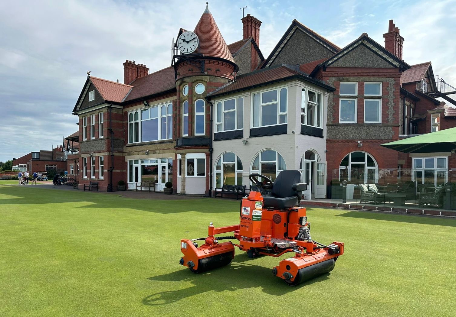 The Salsco Roller has helped maintain the super smooth greens at Royal Liverpool
