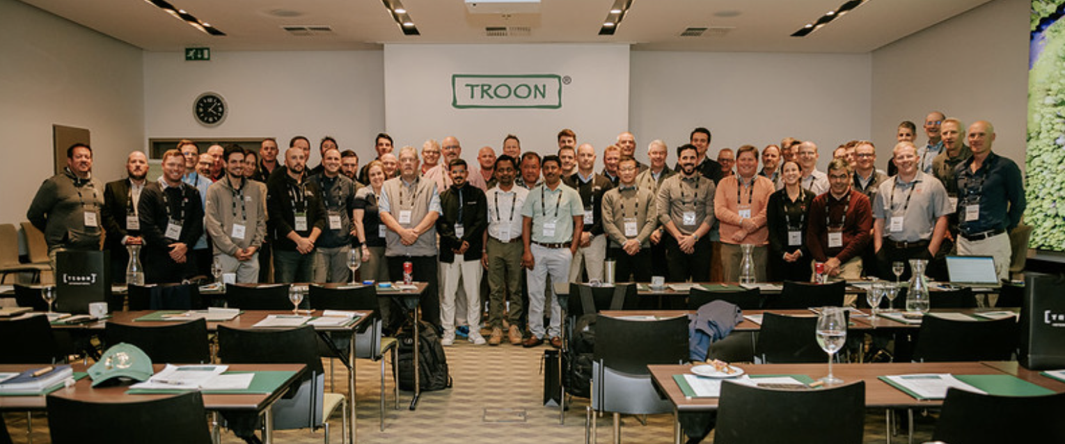 Attendees and speakers at the Troon International Agronomy Conference held in Prague