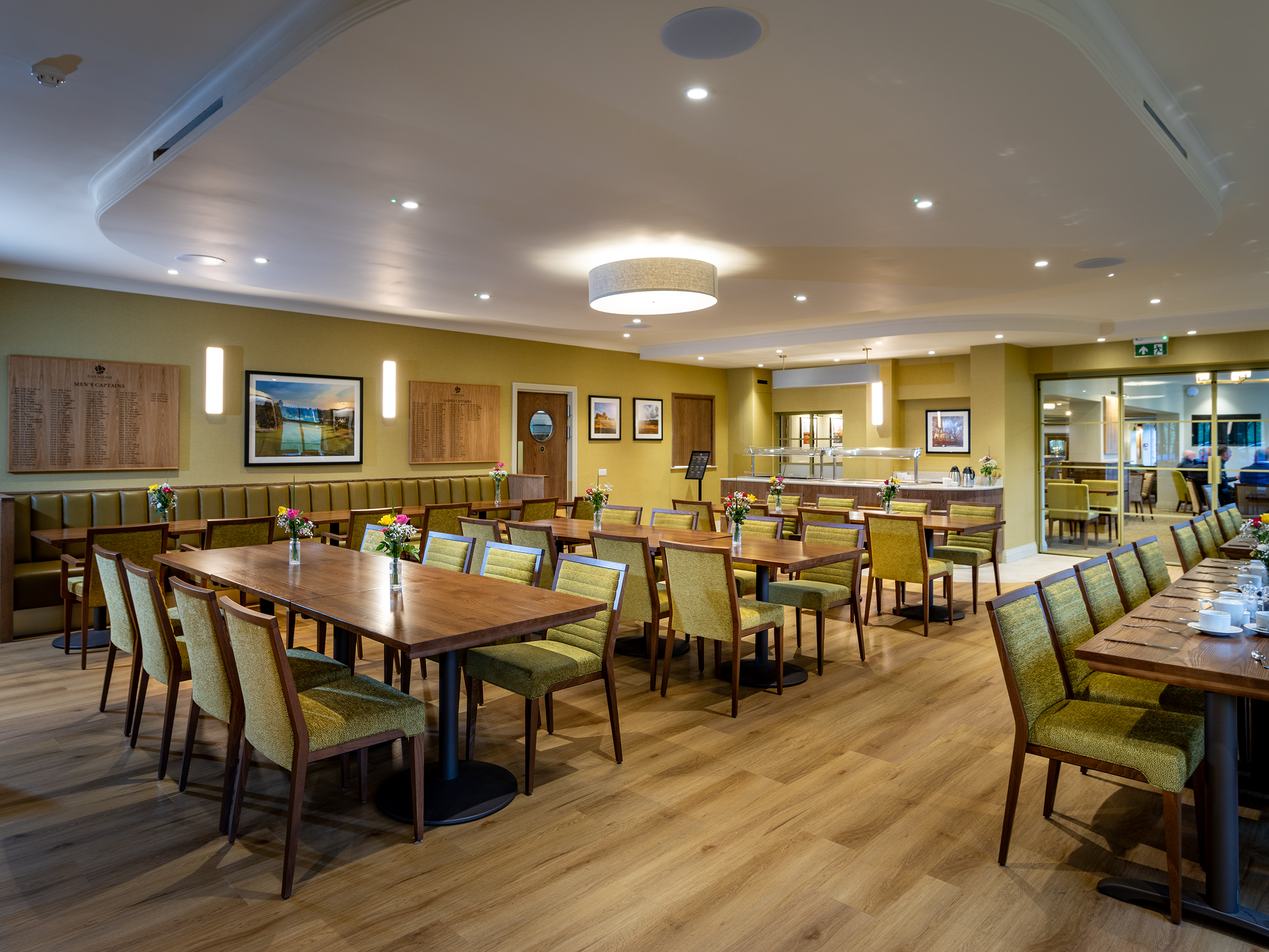 The Art Deco inspired restaurant