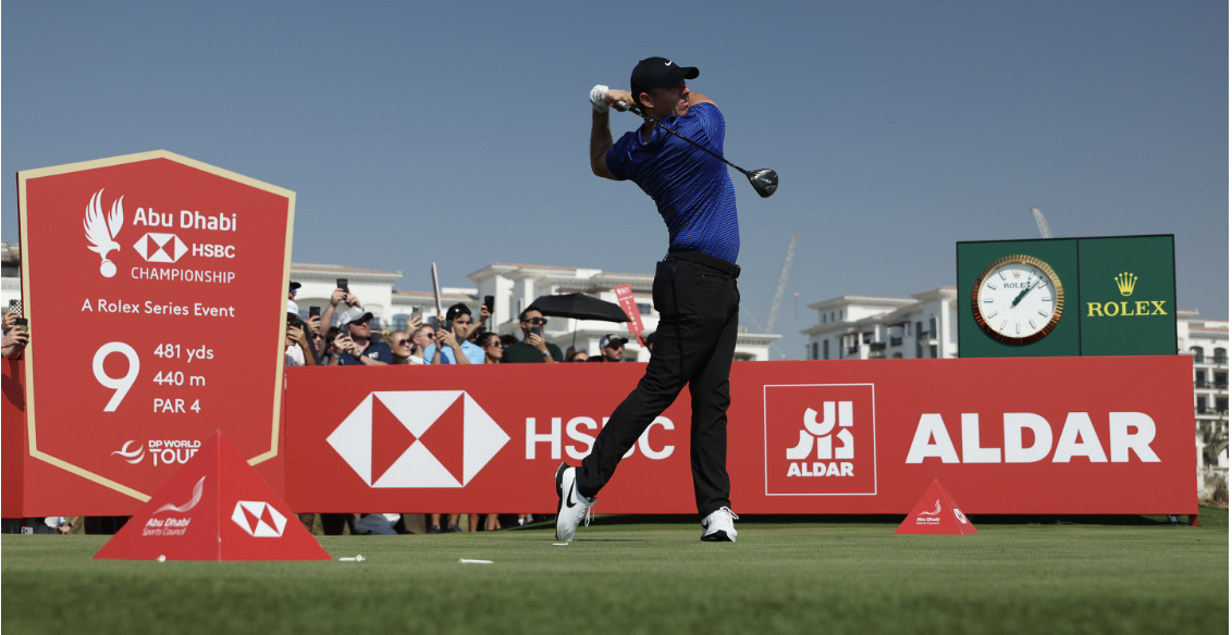 Rory McIlroy at the 2024 Abu Dhabi Championship (Getty Images)