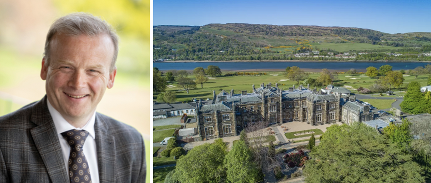 Andy Roger, Mar Hall's new Resort Director