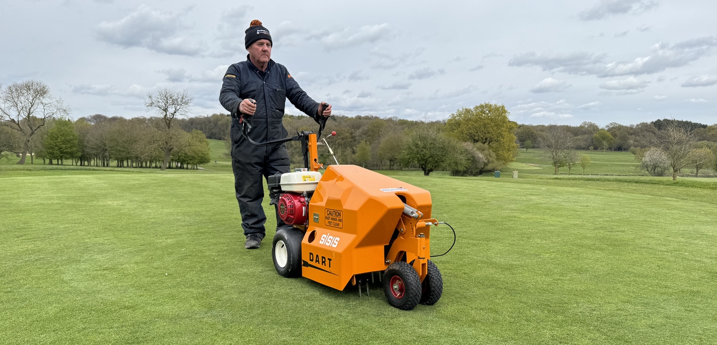 Andy Walker is retiring after 49 years service within the groundscare industry