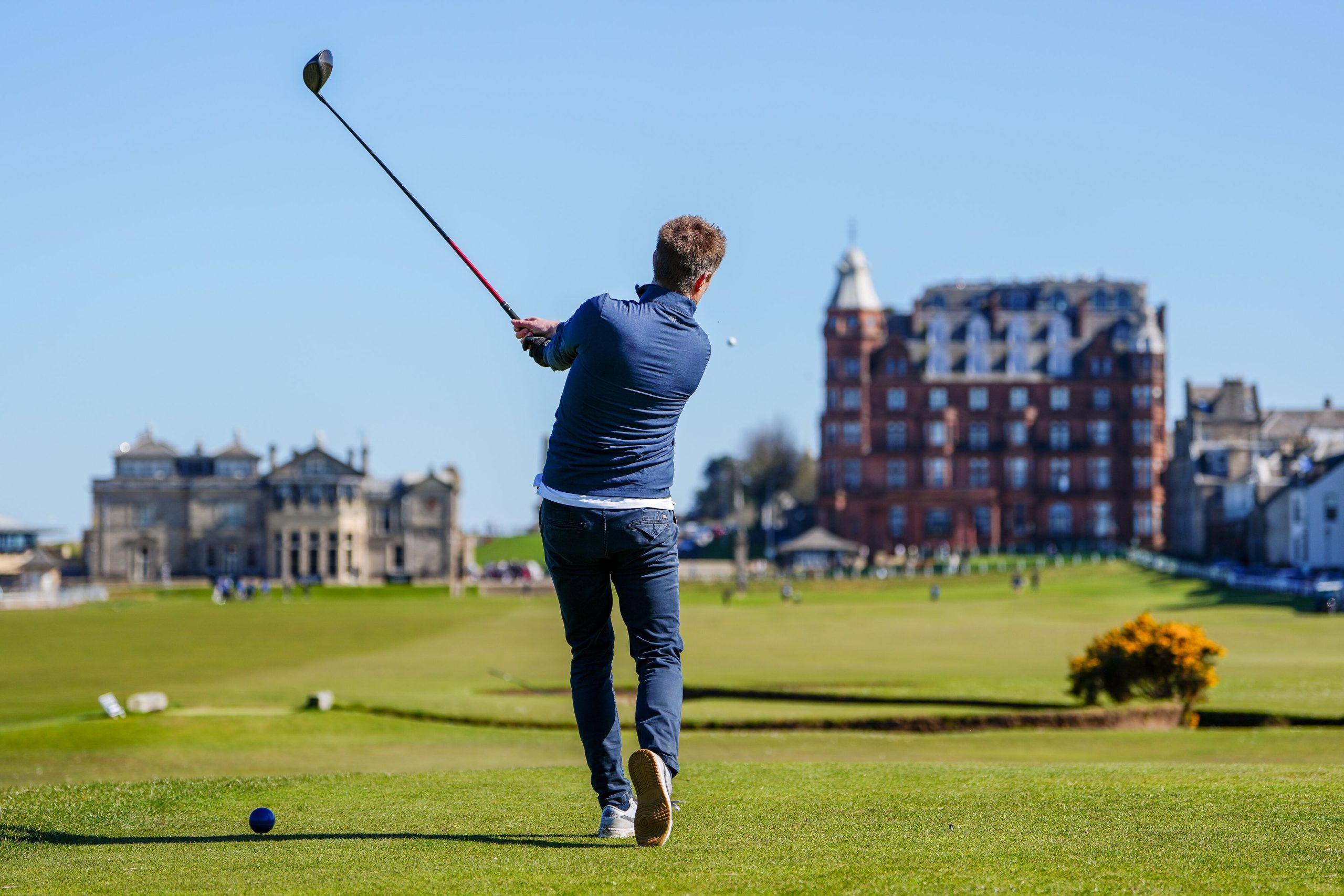 Almost 15,000 golfers applied for the 81 four-ball times to play the Old Course for just £42.50