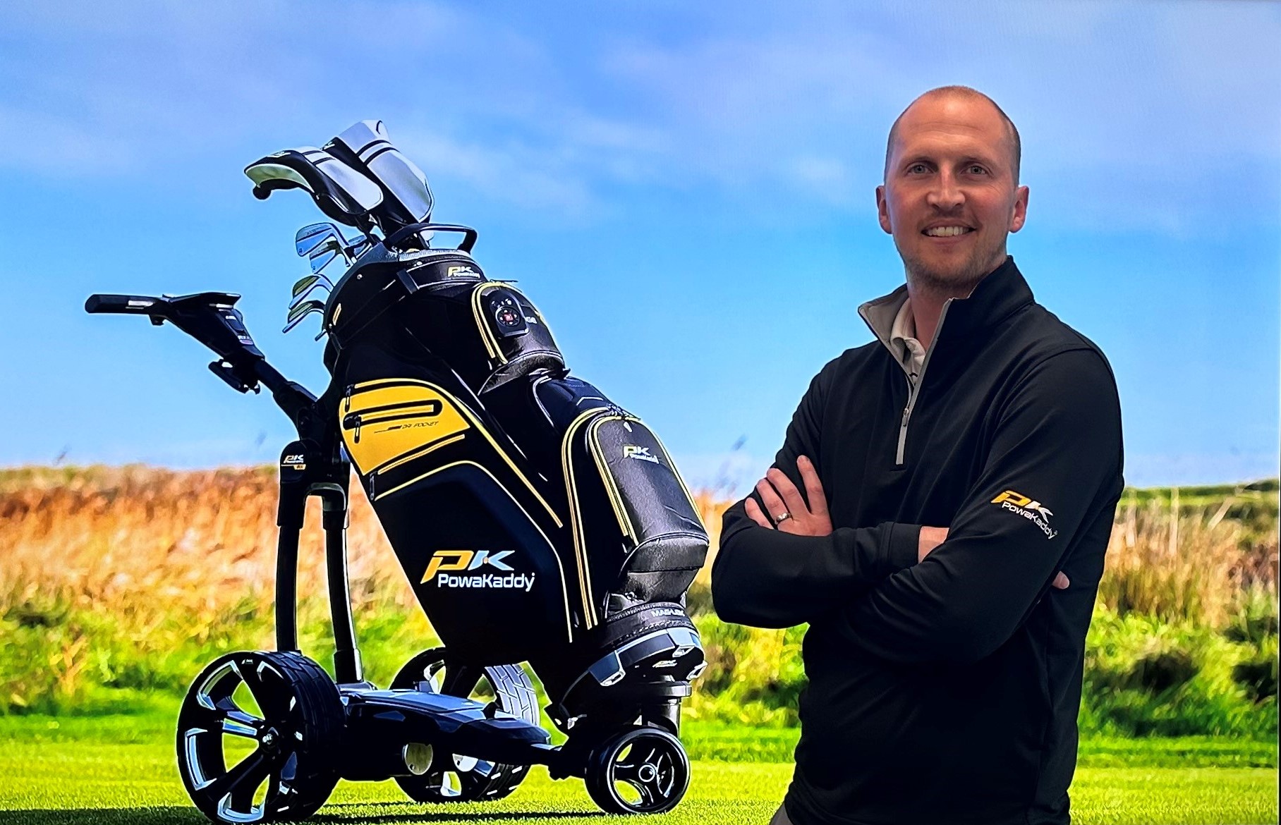 Tom Brown, PowaKaddy's new UK Marketing Manager