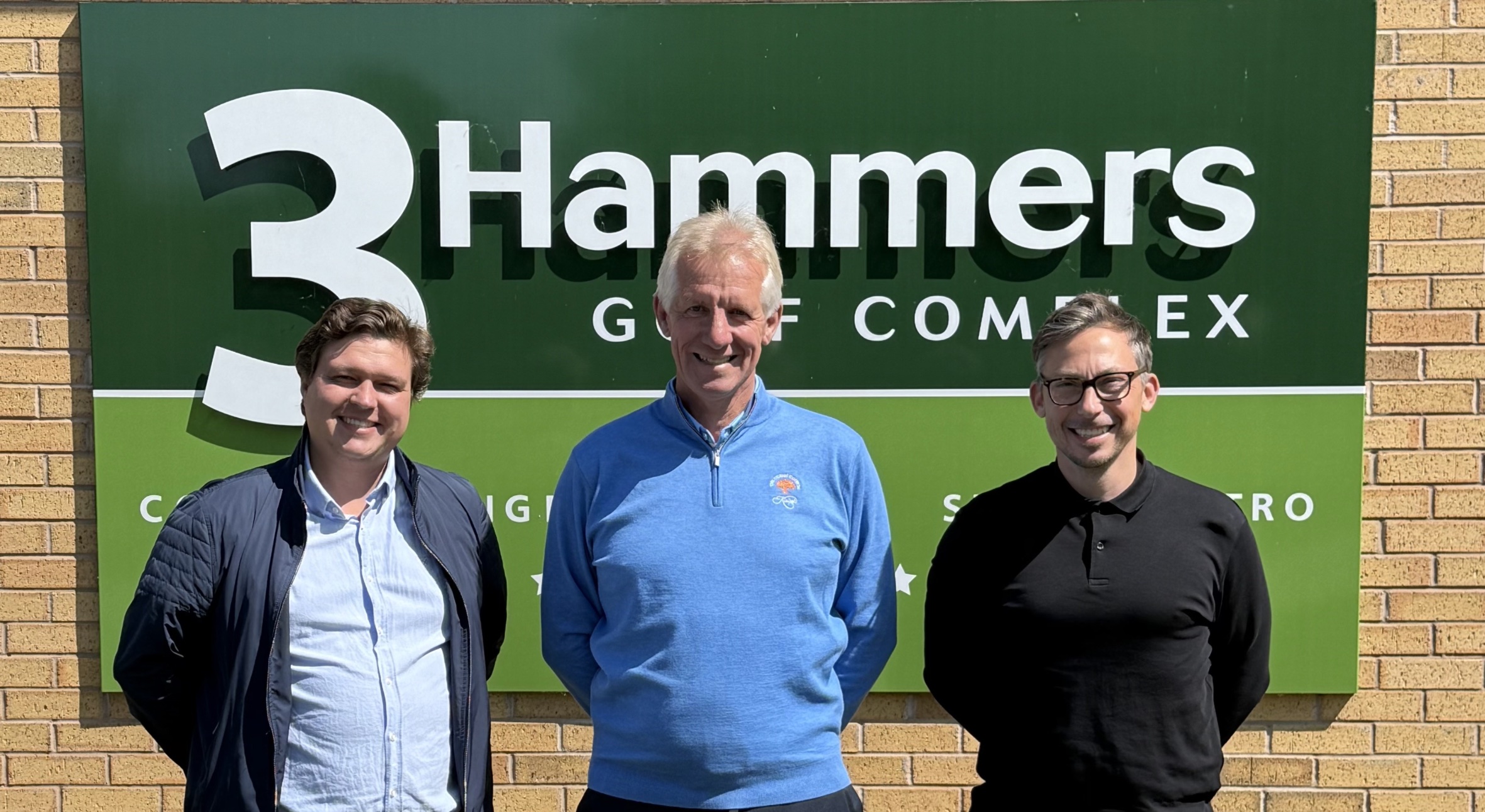 James Rogers, Ian Bonser and Carl Tomlin