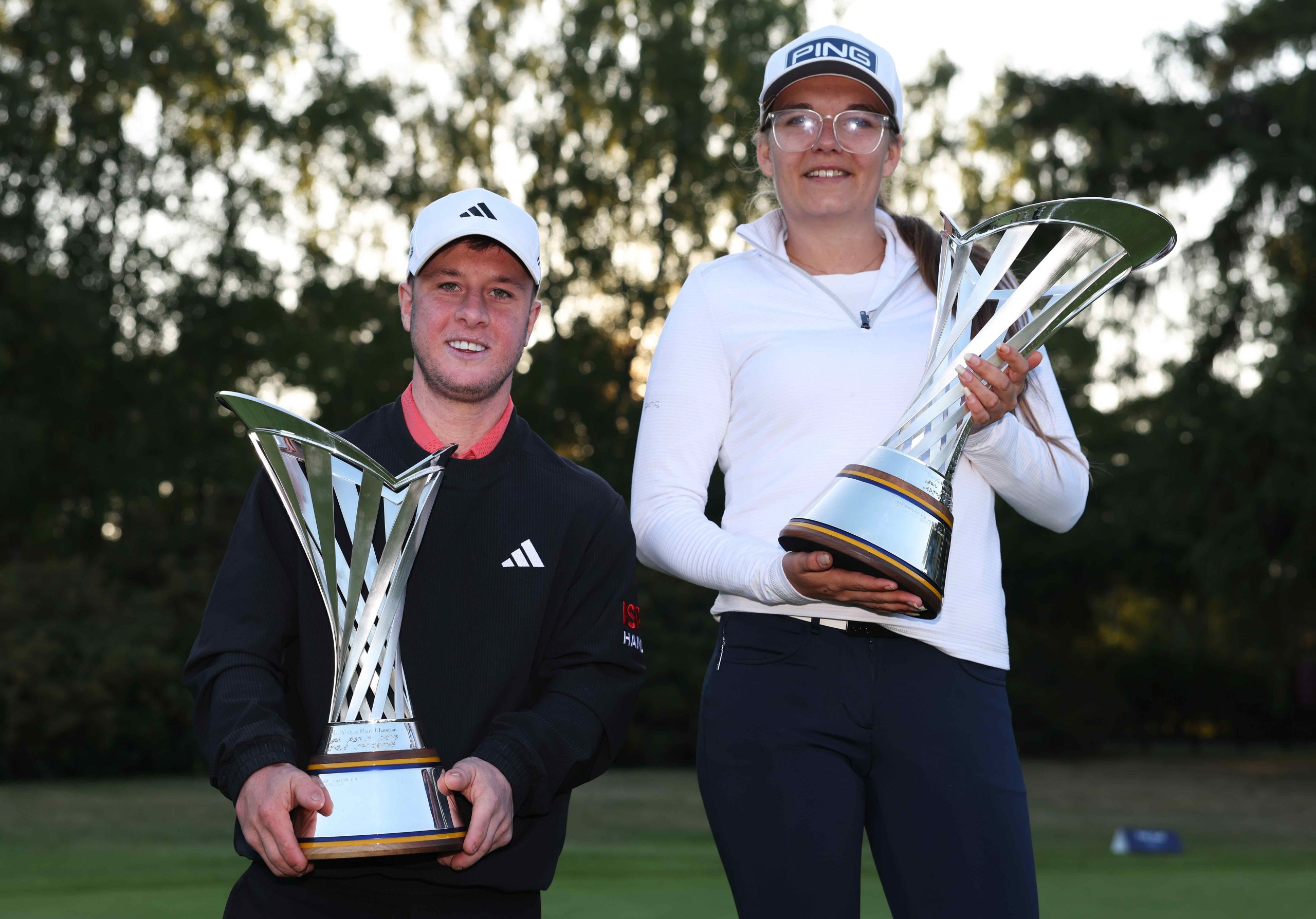 Brendan Lawlor and Daphne van Houten are both at Celtic Manor this week to defend the G4D Open titles they won at Woburn last year (Photo by Matthew Lewis/R&amp;A/R&amp;A via Getty Images)