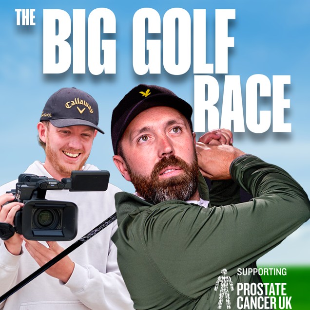 Rick Shiels, one of the world’s most-watched golf YouTubers, with his cameraman, Ben Wright will take on the ultimate test: the 100-hole Ultra Marathon.