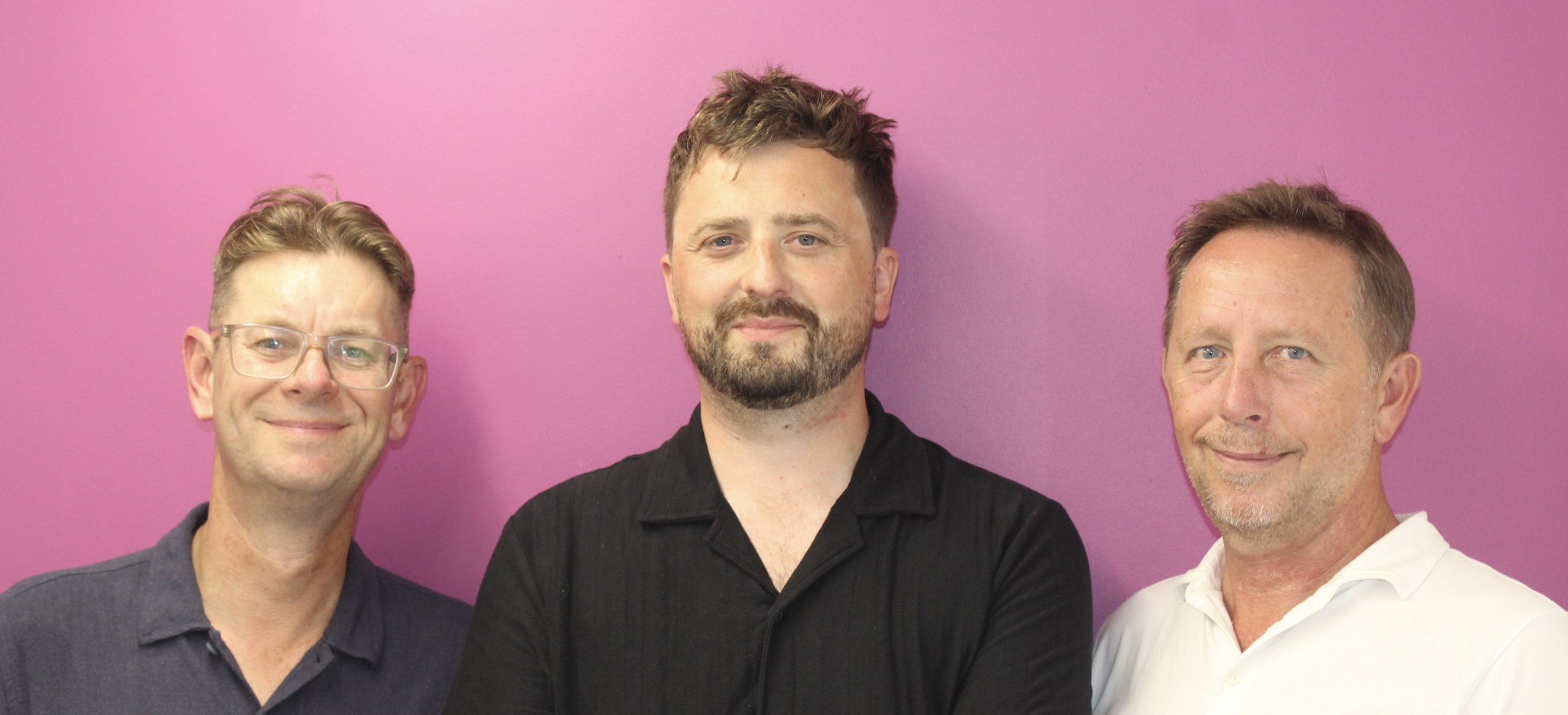 Azalea's management team – Andy Barwell, Luke Frary and Sean Noble