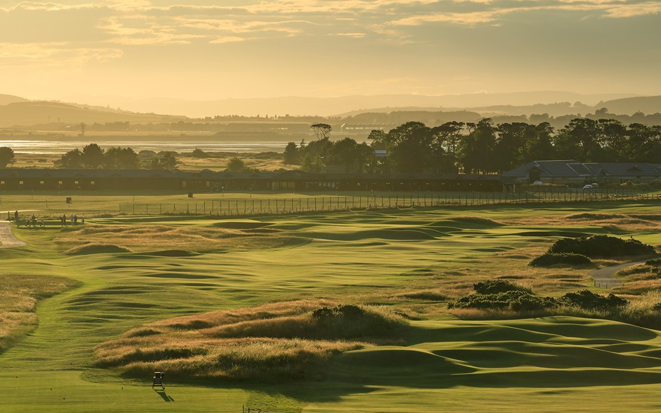 View of the 2nd and 16th holes of the Old Course