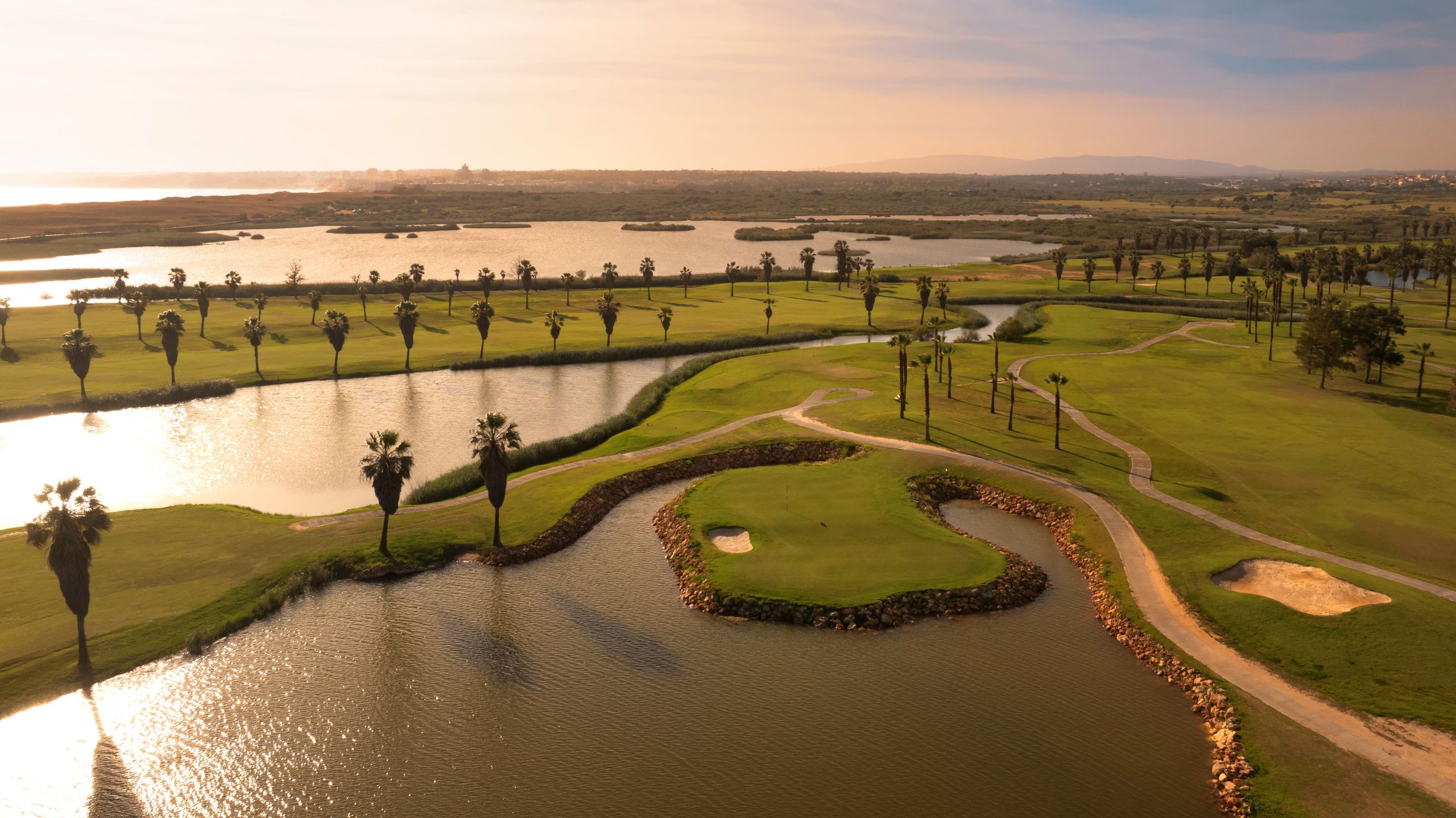 The new-look 12th hole at Salgados