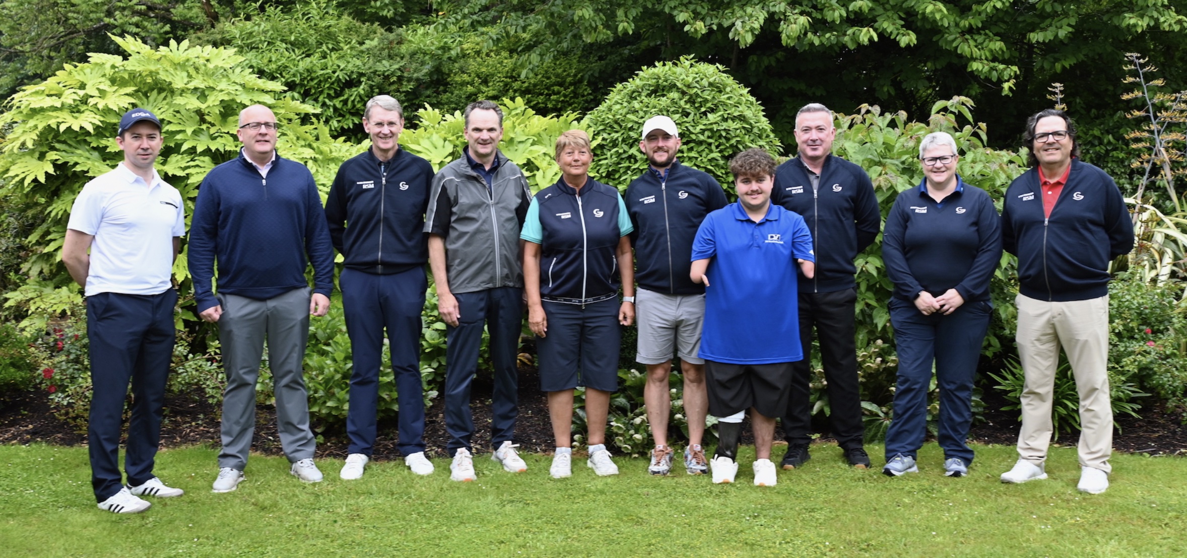 G4D golfers and RSM and EDGA team members