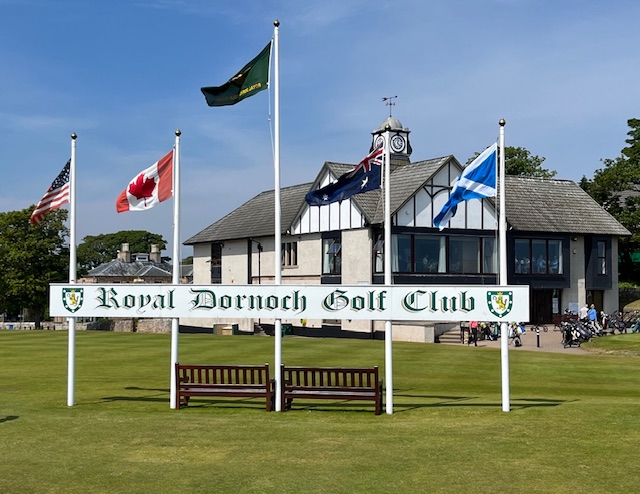 The current clubhouse at Royal Dornoch is to make way for a new building which is due to open later this year