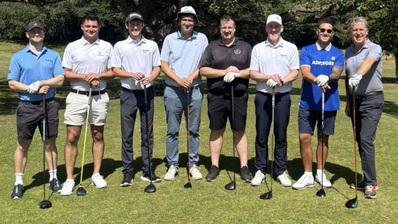 Representative from The QHotels Collection joined PGA representatives at Oulton Hall to take on The Big Golf Race in aid of Prostate Cancer UK